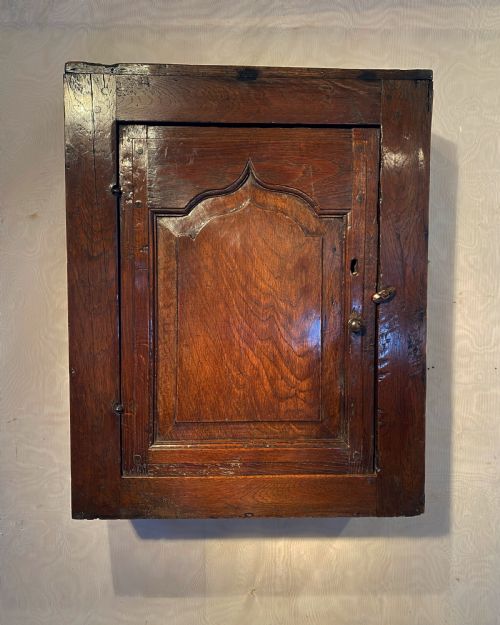 early wall cupboard - CATEGORY: ANTIQUE CUPBOARDS - DATED 18TH CENTURY