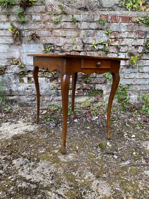 ANTIQUE SIDE TABLE - ADDITIONAL PHOTO 1
