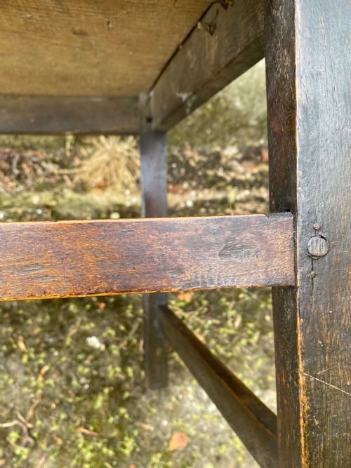 EARLY OAK ARMCHAIR - ADDITIONAL PHOTO 14