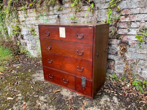 ANTIQUE CHEST OF DRAWERS - ADDITIONAL PHOTO 2