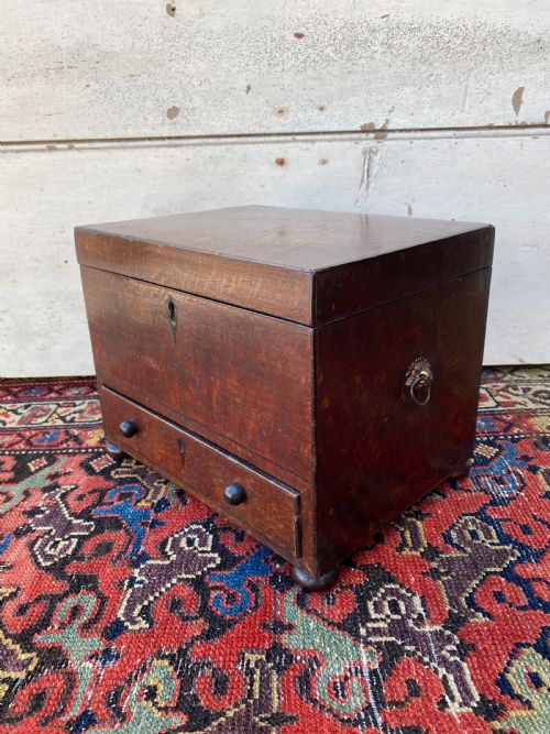 GEORGIAN OAK BOX - ADDITIONAL PHOTO 5