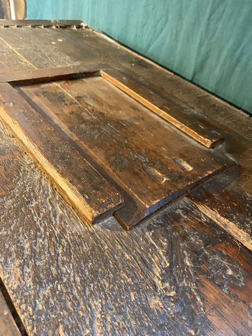 GEORGIAN OAK TALLBOYCHEST ON CHEST - ADDITIONAL PHOTO 9