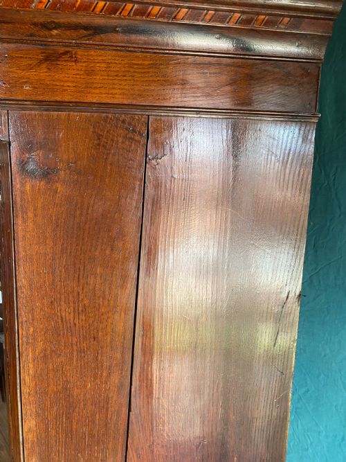 GEORGIAN OAK TALLBOYCHEST ON CHEST - ADDITIONAL PHOTO 13