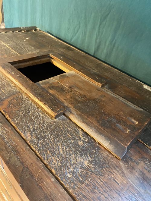 GEORGIAN OAK TALLBOYCHEST ON CHEST - ADDITIONAL PHOTO 17