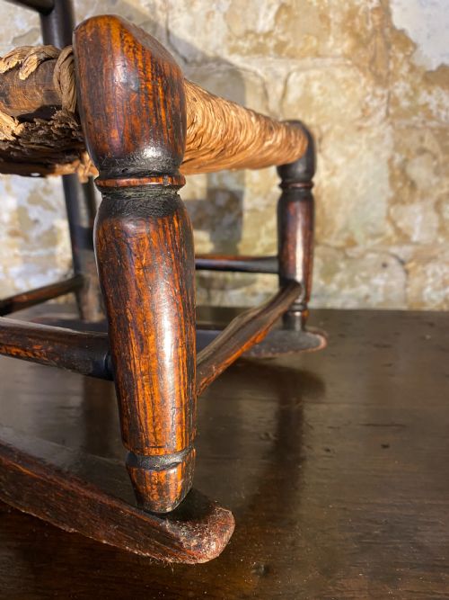 ANTIQUE CHILDS CHAIR - ADDITIONAL PHOTO 11
