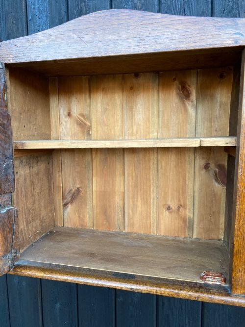 ANTIQUE WALL CUPBOARD - ADDITIONAL PHOTO 4