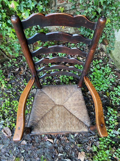 EARLY COUNTRY ARMCHAIR - ADDITIONAL PHOTO 8