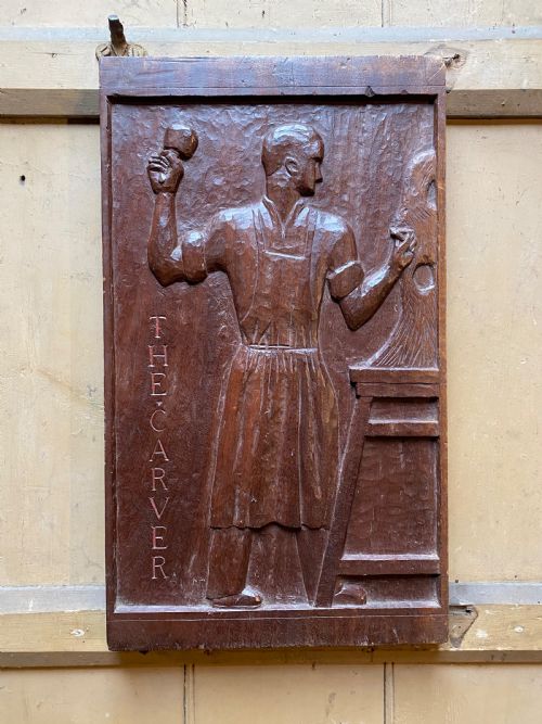 NAIVE CARVED PANEL - ADDITIONAL PHOTO 1