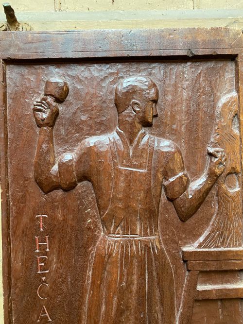NAIVE CARVED PANEL - ADDITIONAL PHOTO 3