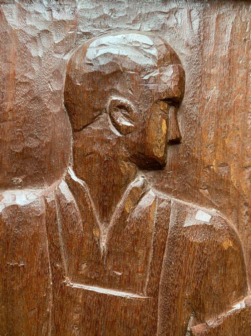 NAIVE CARVED PANEL - ADDITIONAL PHOTO 5