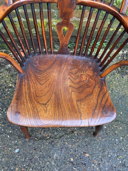 GEORGIAN WINDSOR CHAIR - ADDITIONAL PHOTO 9