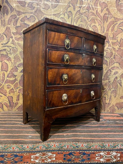 ANTIQUE APPRENTICE PIECE CHEST OF DRAWERS - ADDITIONAL PHOTO 1