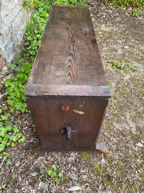 ANTIQUE HALL BENCH - ADDITIONAL PHOTO 5