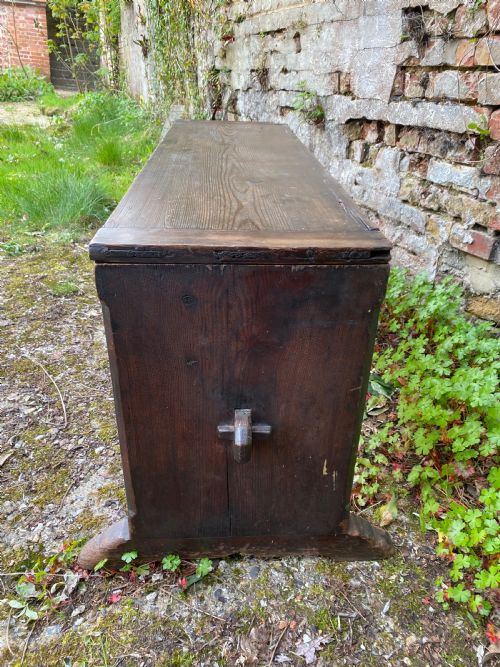 ANTIQUE HALL BENCH - ADDITIONAL PHOTO 10