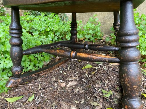ANTIQUE WINDSOR ROCKING CHAIR - ADDITIONAL PHOTO 9