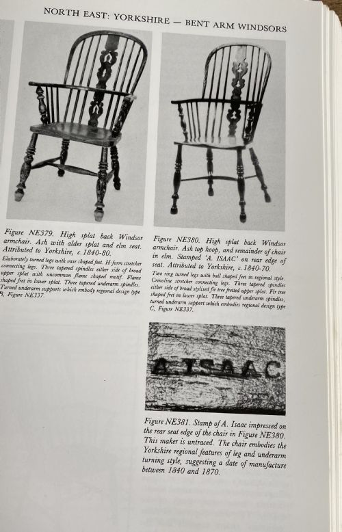 ANTIQUE WINDSOR ROCKING CHAIR - ADDITIONAL PHOTO 15