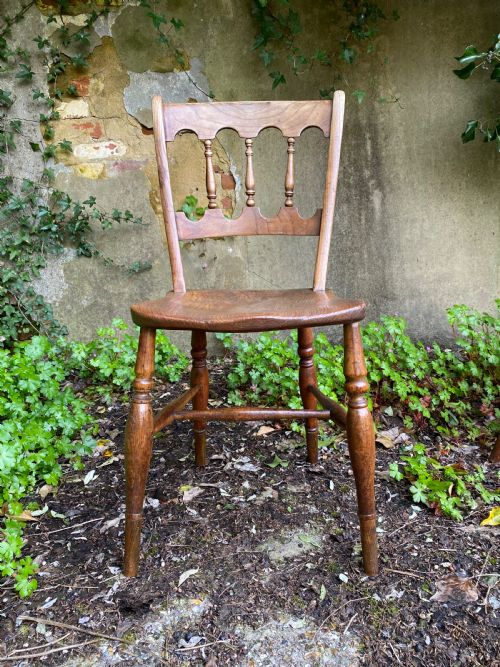 SET OF FOUR KITCHEN DINING CHAIRS - ADDITIONAL PHOTO 5