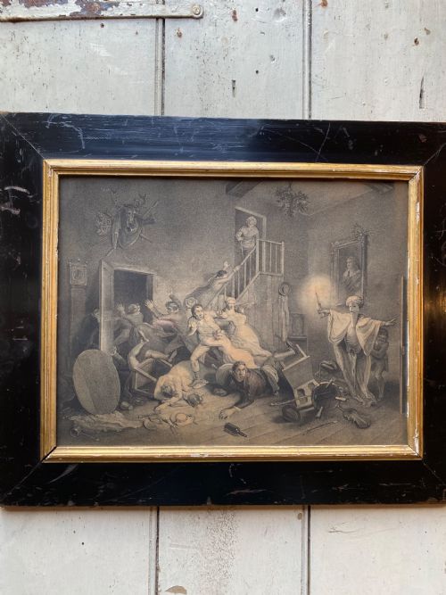 ANTIQUE VICTORIAN PRINT - ADDITIONAL PHOTO 1