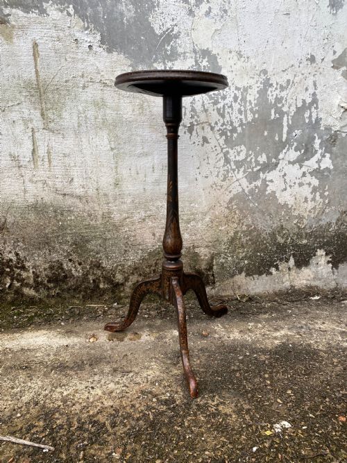 CHINOISERIE TRIPOD TABLE - ADDITIONAL PHOTO 1
