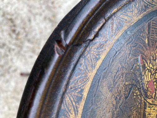 CHINOISERIE TRIPOD TABLE - ADDITIONAL PHOTO 7