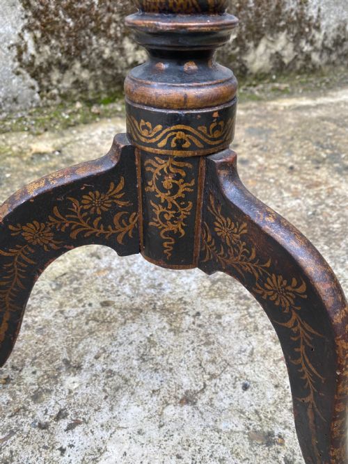 CHINOISERIE TRIPOD TABLE - ADDITIONAL PHOTO 9