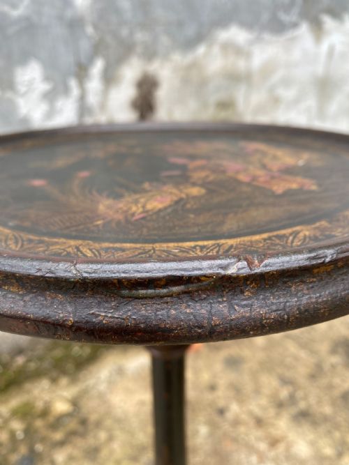 CHINOISERIE TRIPOD TABLE - ADDITIONAL PHOTO 12