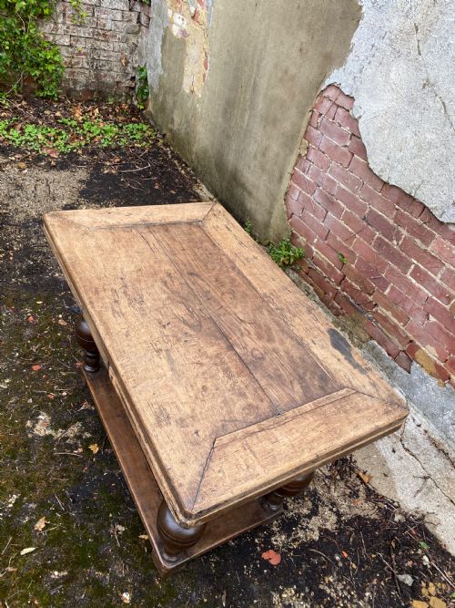 ANTIQUE OAK DRAW LEAF TABLE - ADDITIONAL PHOTO 12
