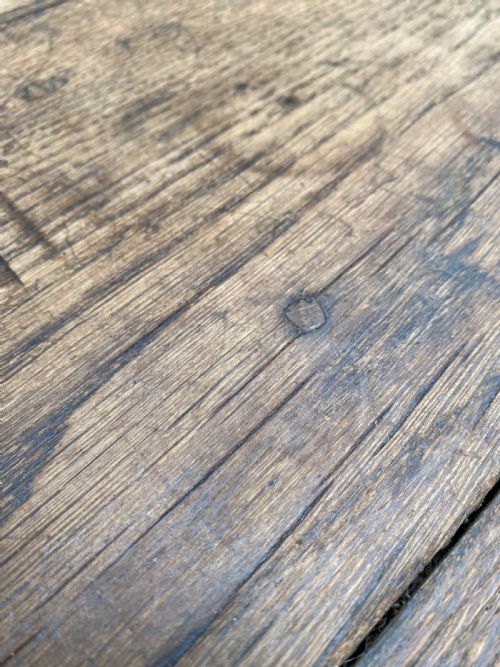 ANTIQUE OAK DRAW LEAF TABLE - ADDITIONAL PHOTO 13