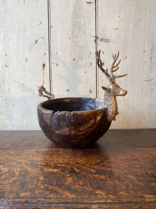 EARLY OAK BOWL - ADDITIONAL PHOTO 6