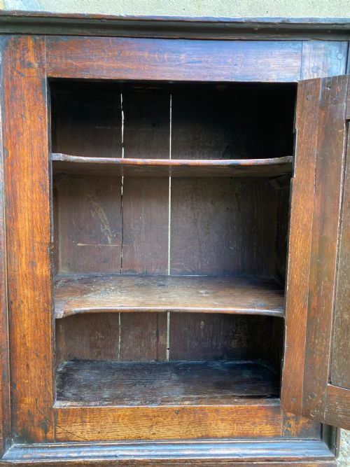 ANTIQUE OAK CUPBOARD - ADDITIONAL PHOTO 5