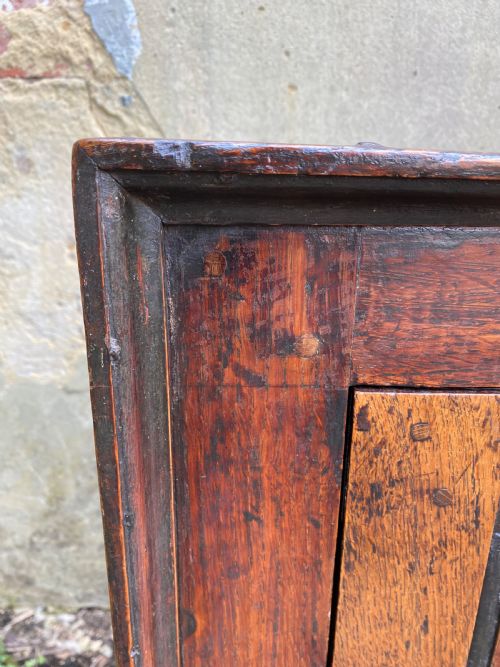 ANTIQUE OAK CUPBOARD - ADDITIONAL PHOTO 6