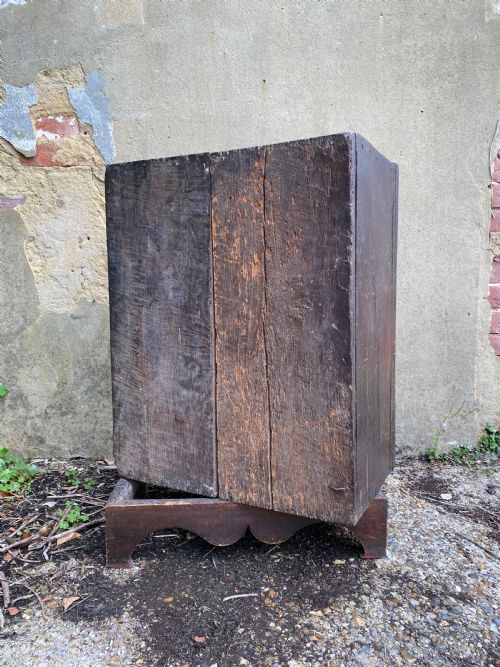 ANTIQUE OAK CUPBOARD - ADDITIONAL PHOTO 11