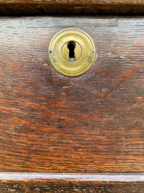 EARLY OAK BOX STAND - ADDITIONAL PHOTO 14