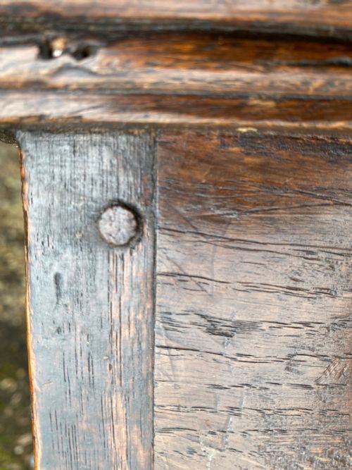 EARLY OAK CHEST OF DRAWERS - ADDITIONAL PHOTO 17