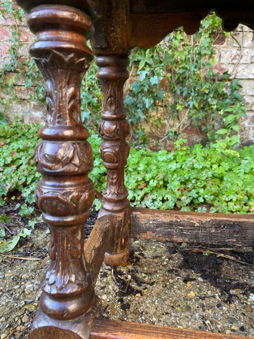 ANTIQUE JOINT STOOL - ADDITIONAL PHOTO 15