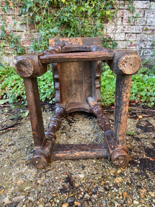 ANTIQUE JOINT STOOL - ADDITIONAL PHOTO 18