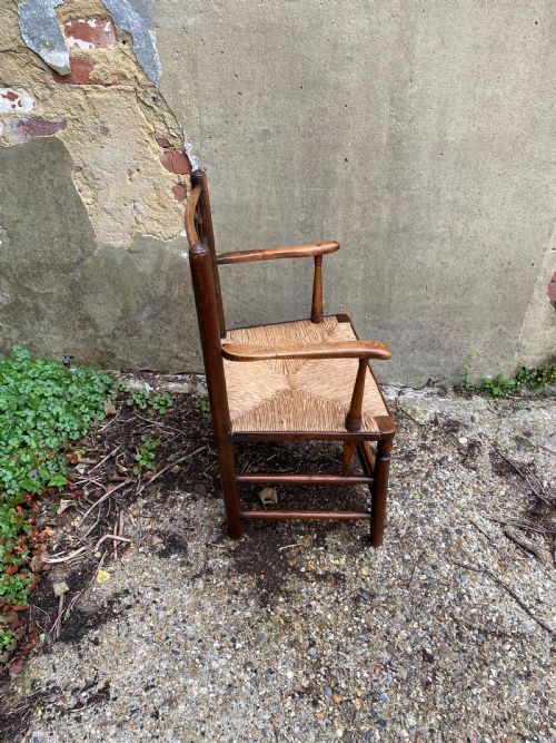 ANTIQUE SUSSEX CHAIR - ADDITIONAL PHOTO 11