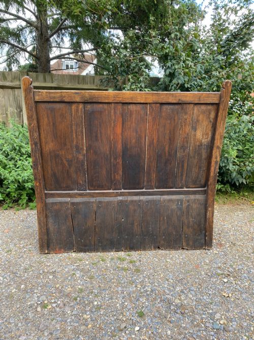 ANTIQUE BOX SETTLE - ADDITIONAL PHOTO 11