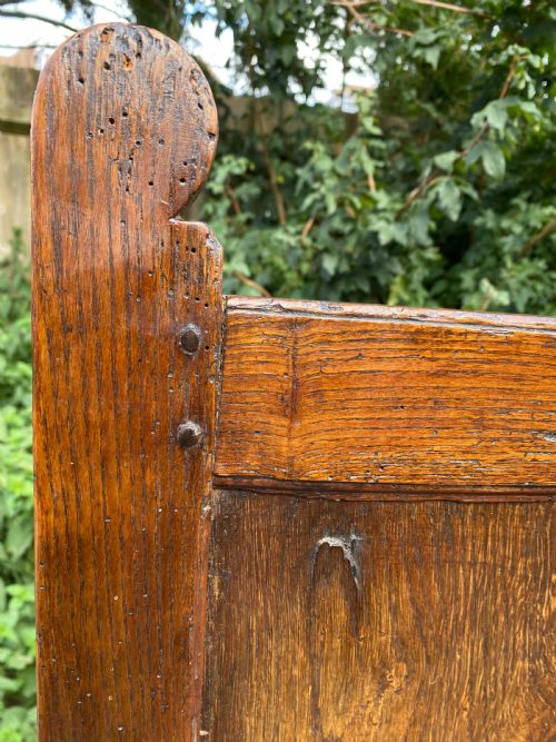 ANTIQUE BOX SETTLE - ADDITIONAL PHOTO 18