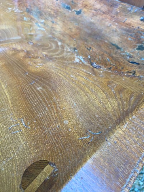 ANTIQUE YEW WOOD WINDSOR CHAIR - ADDITIONAL PHOTO 15