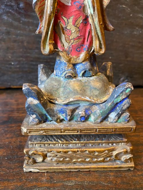 ANTIQUE TEMPLE DEITY - ADDITIONAL PHOTO 4
