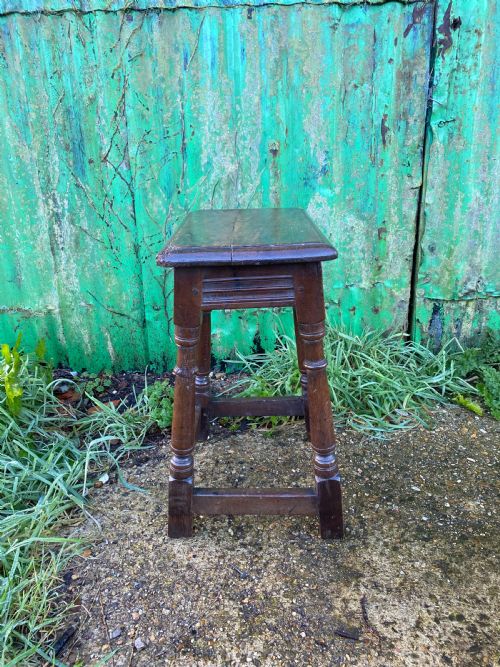 ANTIQUE JOINT STOOL - ADDITIONAL PHOTO 8
