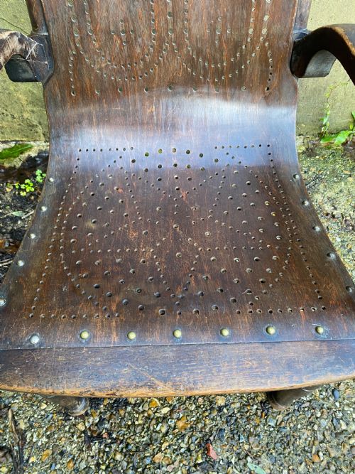 ANTIQUE ARM CHAIR - ADDITIONAL PHOTO 9