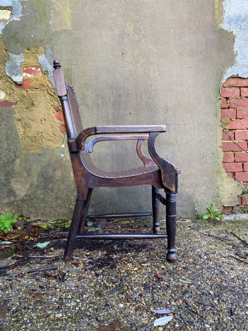 ANTIQUE ARM CHAIR - ADDITIONAL PHOTO 11