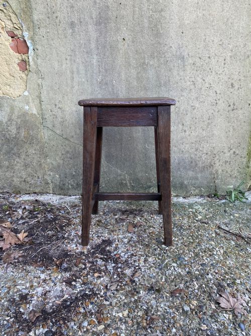 GEORGIAN OAK STOOL - ADDITIONAL PHOTO 9