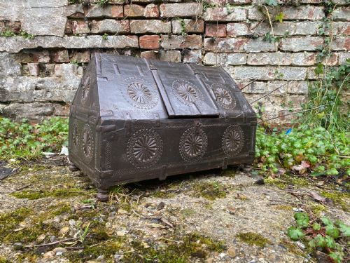 antique indian chest - CATEGORY: ANTIQUE CHESTS - DATED 19TH CENTURY