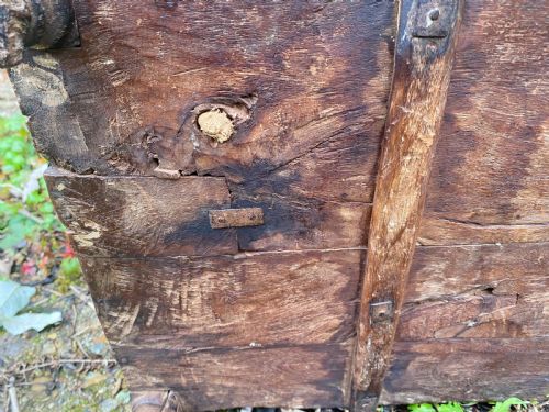 ANTIQUE INDIAN CHEST - ADDITIONAL PHOTO 22