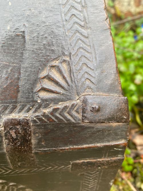 ANTIQUE INDIAN CHEST - ADDITIONAL PHOTO 25