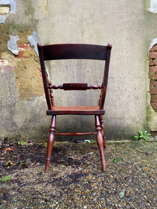 ANTIQUE OXFORD ARM CHAIR - ADDITIONAL PHOTO 6