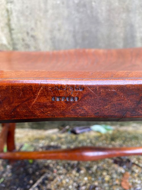 ANTIQUE OXFORD ARM CHAIR - ADDITIONAL PHOTO 9